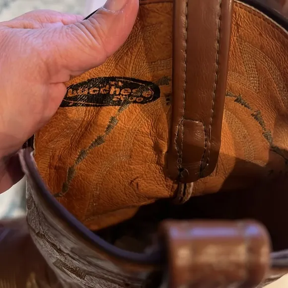 Lucchese men’s boots size 9 1/2 2E Cognac colorWestern, cowboy, rodeo