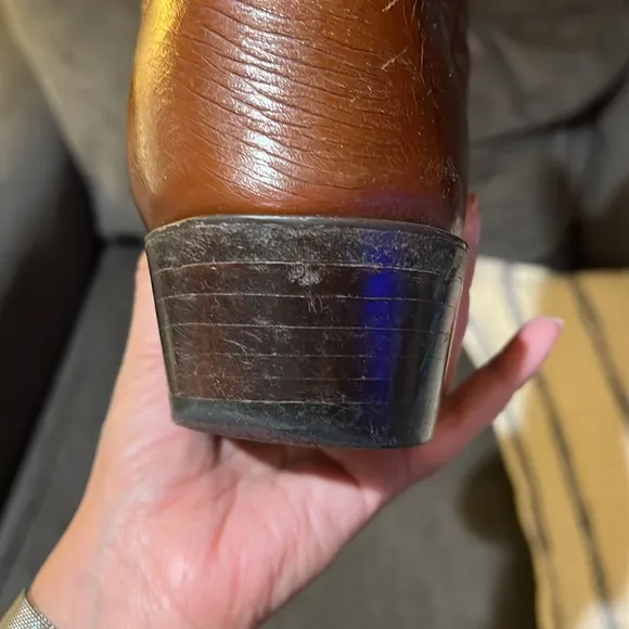 Lucchese men’s boots size 9 1/2 2E Cognac colorWestern, cowboy, rodeo