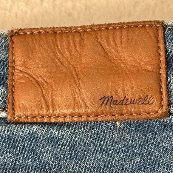 Madewell The Curvy Perfect Vintage Jean Womens Size 27 Denim Straight High-Rise