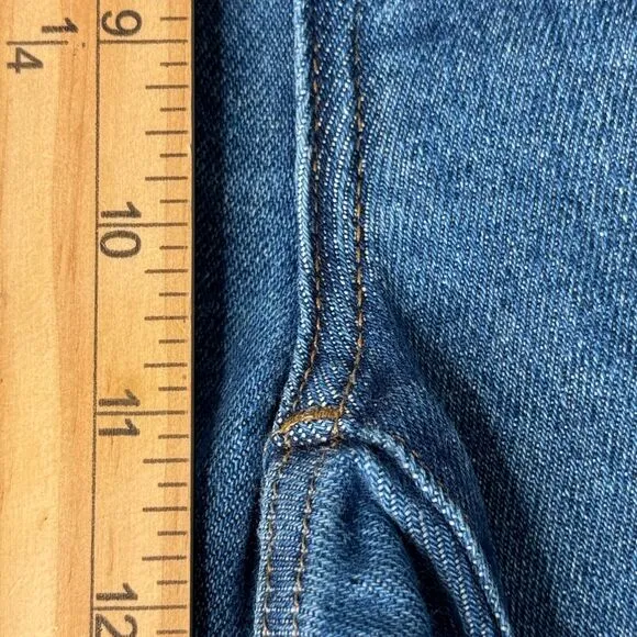 Madewell The Curvy Perfect Vintage Jean Womens Size 27 Denim Straight High-Rise