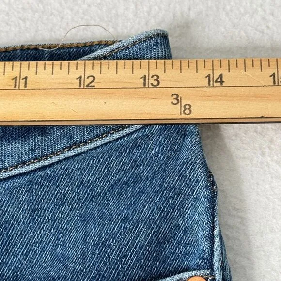 Madewell The Curvy Perfect Vintage Jean Womens Size 27 Denim Straight High-Rise