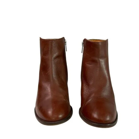 MADEWELL Reid Black &amp; Brown Leather Ankle Boots $228 Women’s Size 7.5