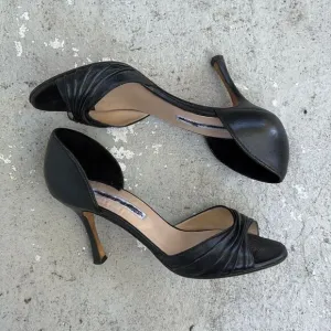 Manolo Blahnik peeptoe