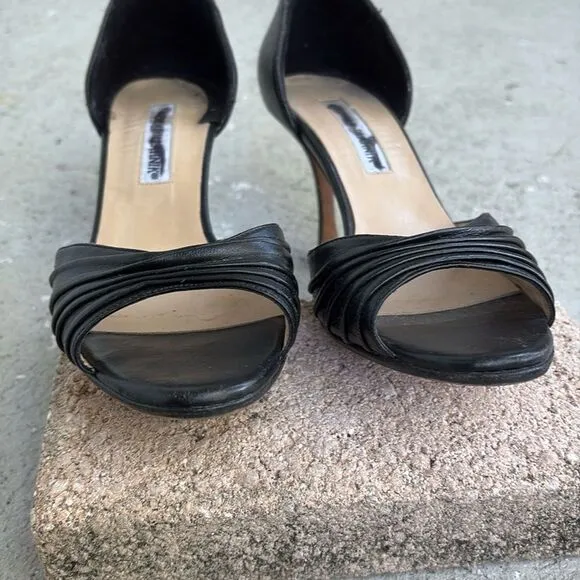 Manolo Blahnik peeptoe
