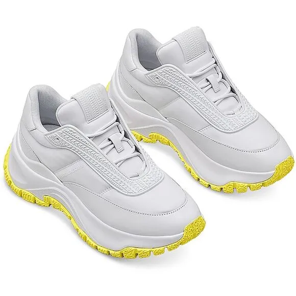 Marc Jacobs Womens 2F3FSN001F08 White Logo Running &amp; Training Shoes New