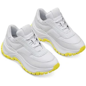 Marc Jacobs Womens 2F3FSN001F08 White Logo Running &amp; Training Shoes New
