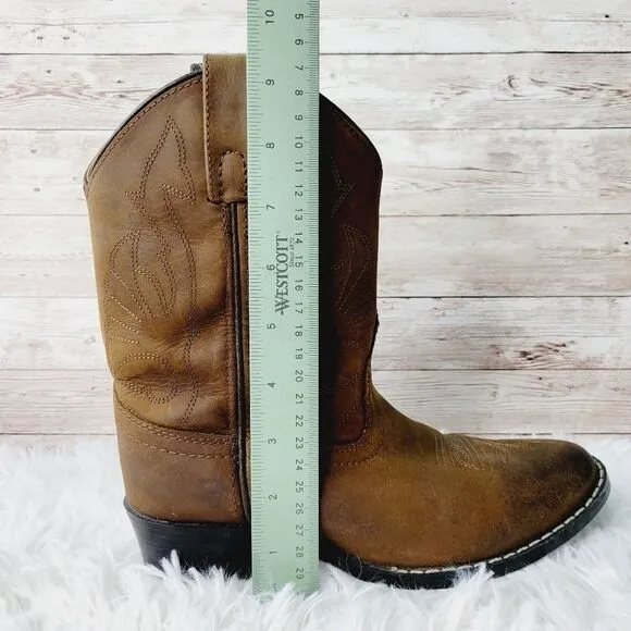 Masterson Boot Company Western Style Cowboy Boots Kids Size 2.5; Women’s 4.5