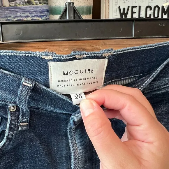 McGuire denim women’s Newton skinny jeans size 26
