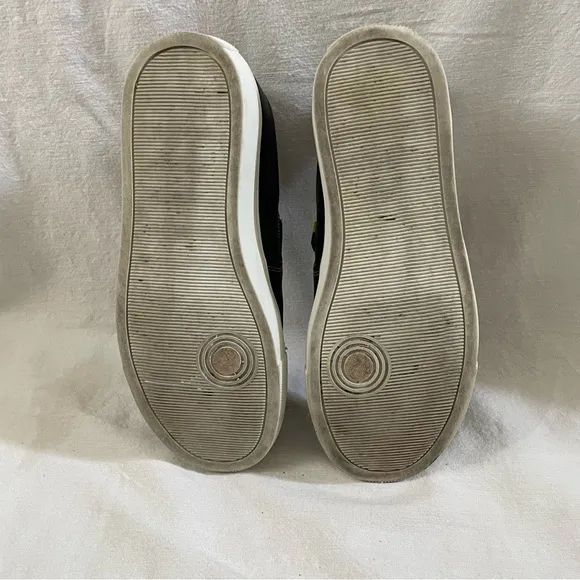 Mellow Walk Owen/Jessica steel toe shoes. Black  slip on women’s size 7.5