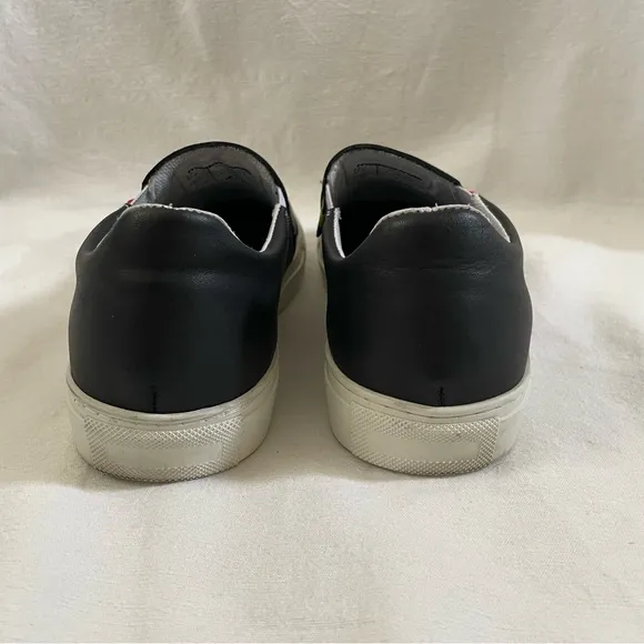 Mellow Walk Owen/Jessica steel toe shoes. Black  slip on women’s size 7.5