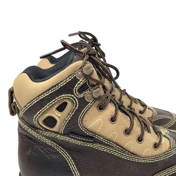 Men Carolina CA7582 Size 5 D Polymer Toe Waterproof Hike Work Boot Shoes NWOB