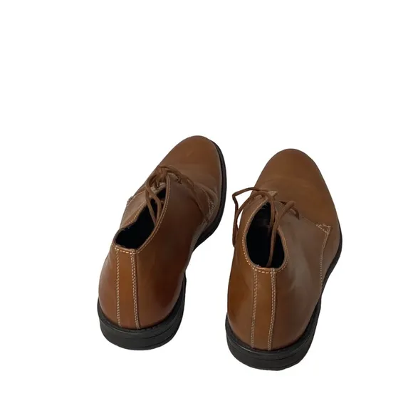 Men Clark’s brown leather ankle boots size 12M (SH2)
