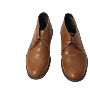 Men Clark’s brown leather ankle boots size 12M (SH2)