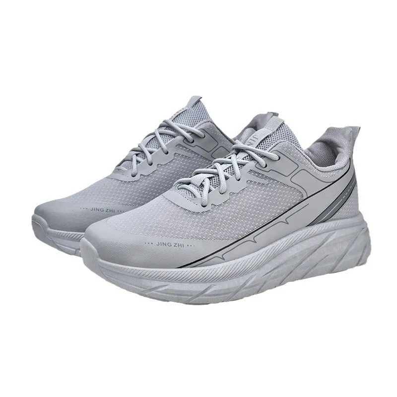 Men Outdoor Breathable Lace-up Running Sports Sneakers