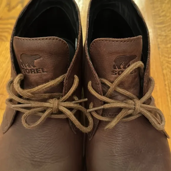 Men Sorel Leather Boots 11.5