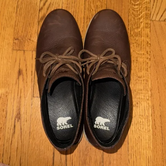 Men Sorel Leather Boots 11.5