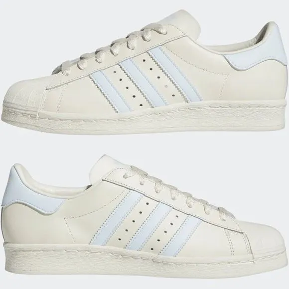 MEN'S Adidas Originals Superstar 82 Leather Cloud White Sky Tint GZ4836