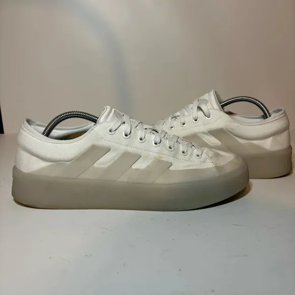 MEN'S ADIDAS ZNSORED Crystal White / Cloud White HP5988 Shoes Size 12.5 Sneakers