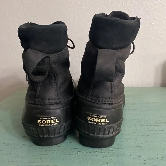 Men’s black Sorel boots SZ 11