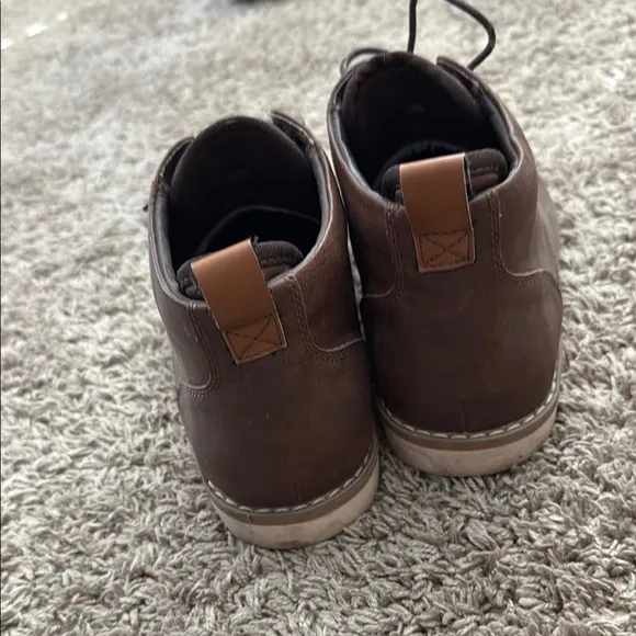 Men's Brown Leather Chukka Boots