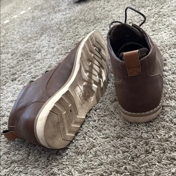 Men's Brown Leather Chukka Boots