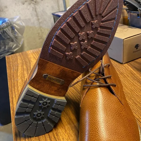 Men’s Carlo Morandi Chukka Boots NWOB Sz 9.5D