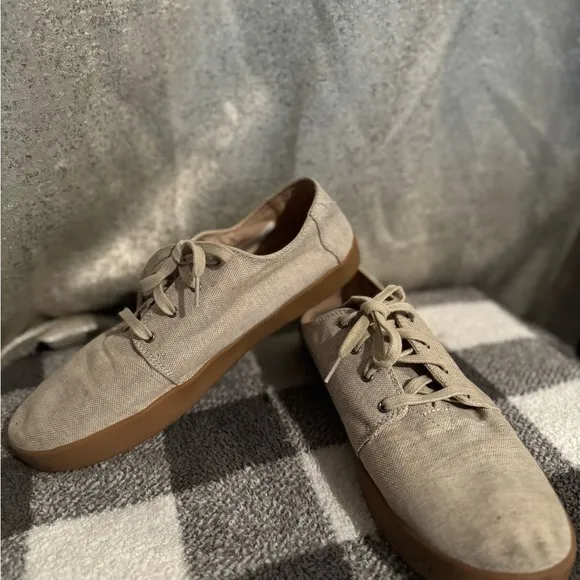 Men's Casual Canvas Shoes - Beige