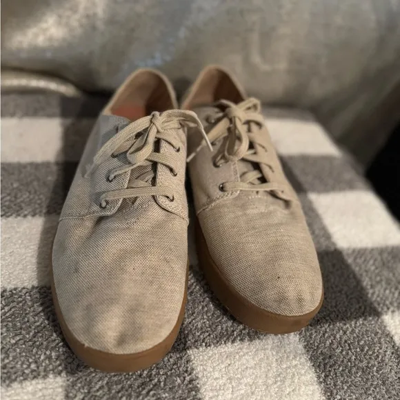 Men's Casual Canvas Shoes - Beige