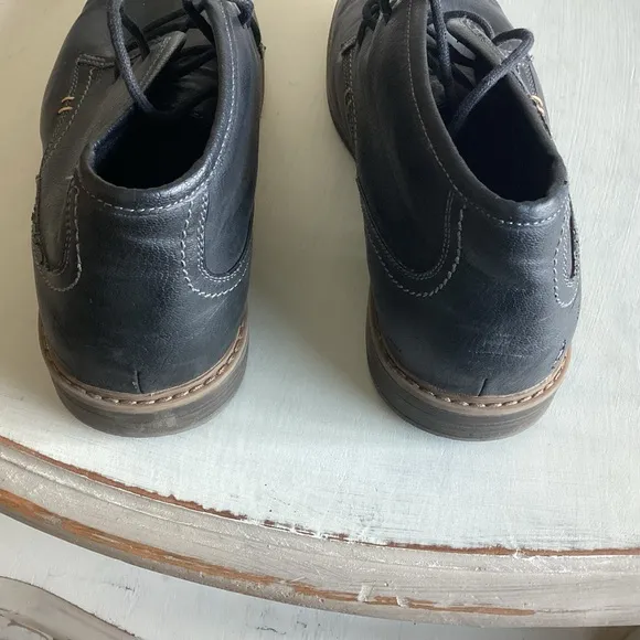 Men’s Chukka Black Boots. Varese-Gobi II, 12W