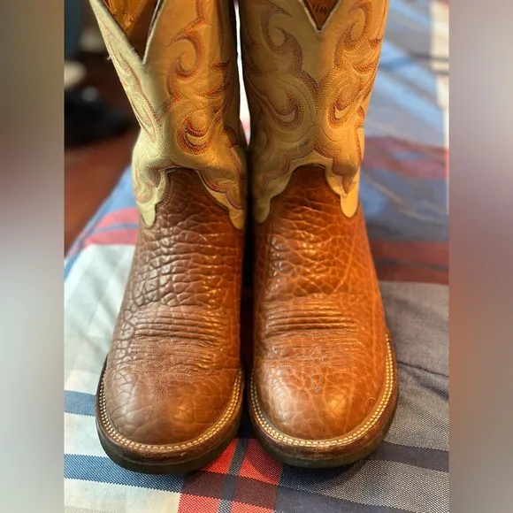 Men’s Elephant skin Justin boots