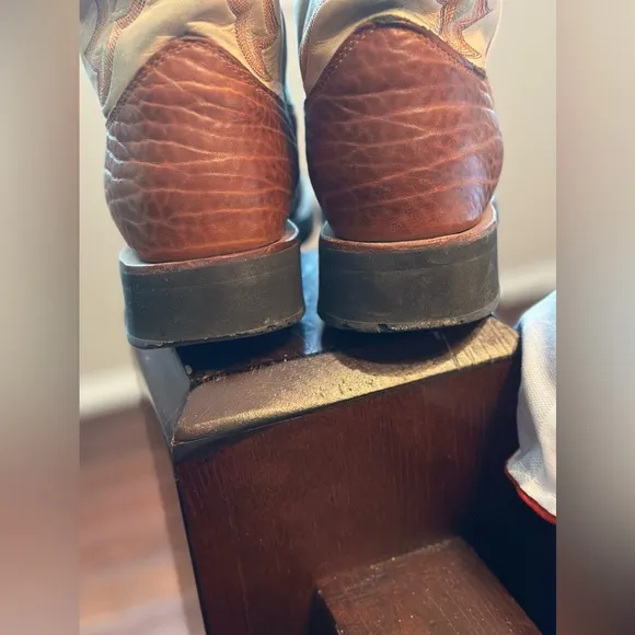 Men’s Elephant skin Justin boots