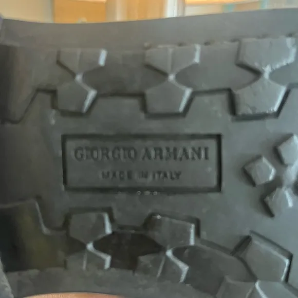 Men’s Giorgio Armani Black Boots