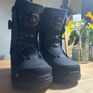 Men’s K2 Black Lasso Pro Snowboard Boots Size 9