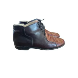 Men’s Lorenzo Banfi Italian Leather Boots. Size 9