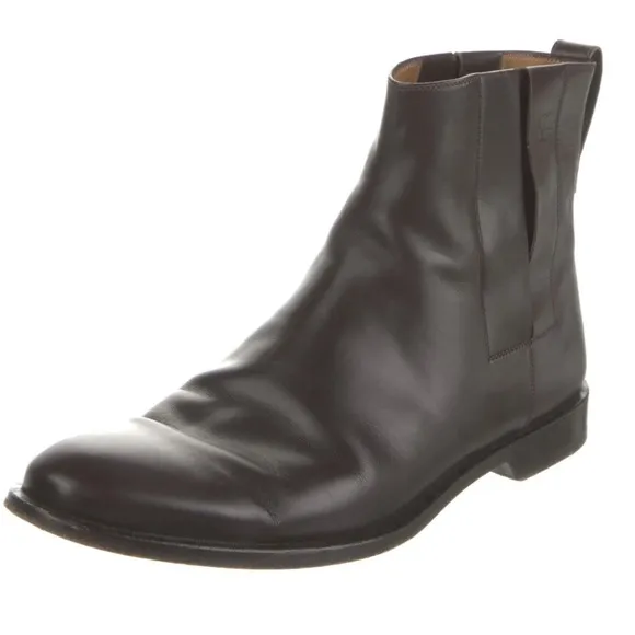 Men’s Louis Vuitton Leather Ankle Chelsea Boots - Sz 9