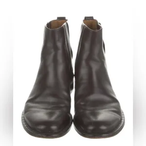 Men’s Louis Vuitton Leather Ankle Chelsea Boots - Sz 9