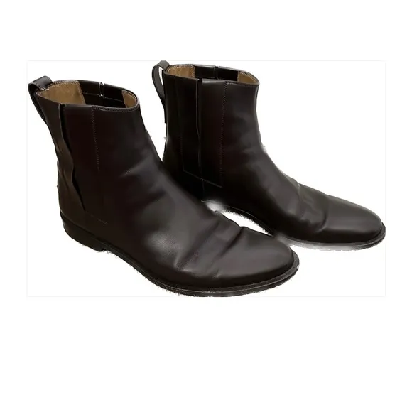Men’s Louis Vuitton Leather Ankle Chelsea Boots - Sz 9