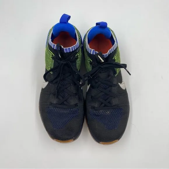 Men’s Nike Metcon 2 DSX Flyknit Black Volt Cross Training Shoes men’s 9 gum sole