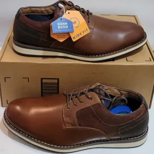 Men's Nunn Bush Circuit‎ Plain Toe Oxford Walking Shoes Brandy