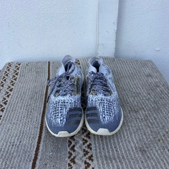 Men's Rare Adidas Ultra Boost Uncaged &quot;Non Dyed White Oreo&quot; Shoes (10.5 US)