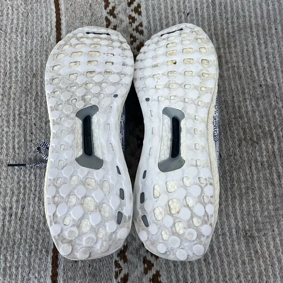 Men's Rare Adidas Ultra Boost Uncaged &quot;Non Dyed White Oreo&quot; Shoes (10.5 US)