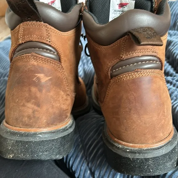 Men’s Red Wing Brown Boots - Size 10