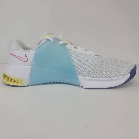 Mens Size Nike Metcon 9 White Fierce Pink Sneakers DZ2617 102 Training Shoes