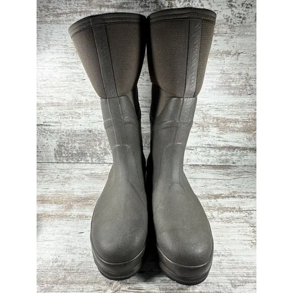 Men's The Original Muck Boot Company Chore Cool ST Brown Steel Toe Boots Sz 12