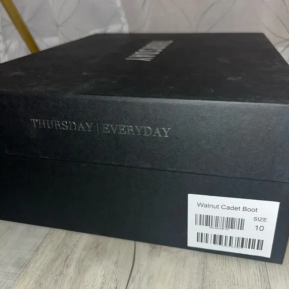 Men’s Thursday Cadet Boots. Walnut. Size 10