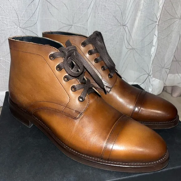 Men’s Thursday Cadet Boots. Walnut. Size 10