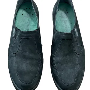 Mephisto Runoff Slip On Black Shoes Size 9.5