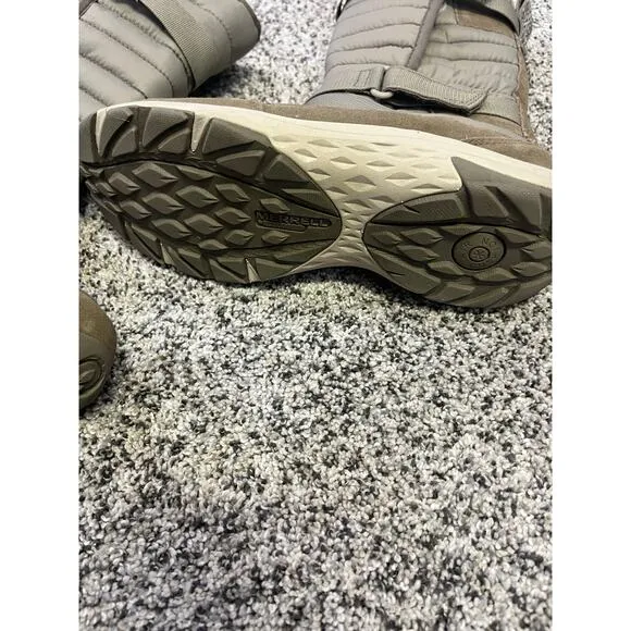 Merrell Approach Sport Tall Zip Polar Womens 7.5, Snow Boot Water Resistant