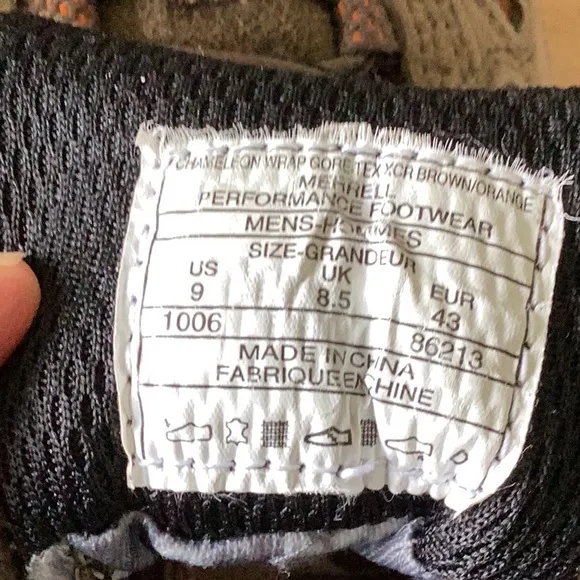 MERRELL CONTINUUM VIBRAM GORE-TEX SHOES