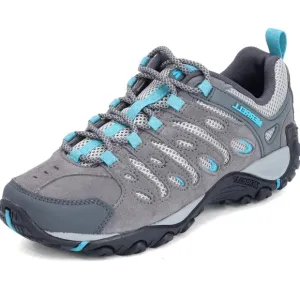 Merrell Crosslander 2 Hiking Grey and Teal Shoes 6.5